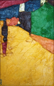 Untitled, Painting by Jeff Mistri, Oil on Board, 10.5 X 7 inches